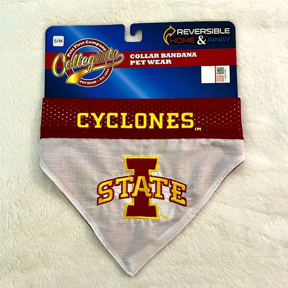 Iowa State University Cyclones Dog Collar Bandana